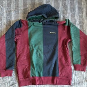 Supreme - Tricolor Hooded sweatshirt - Hoodie - Large